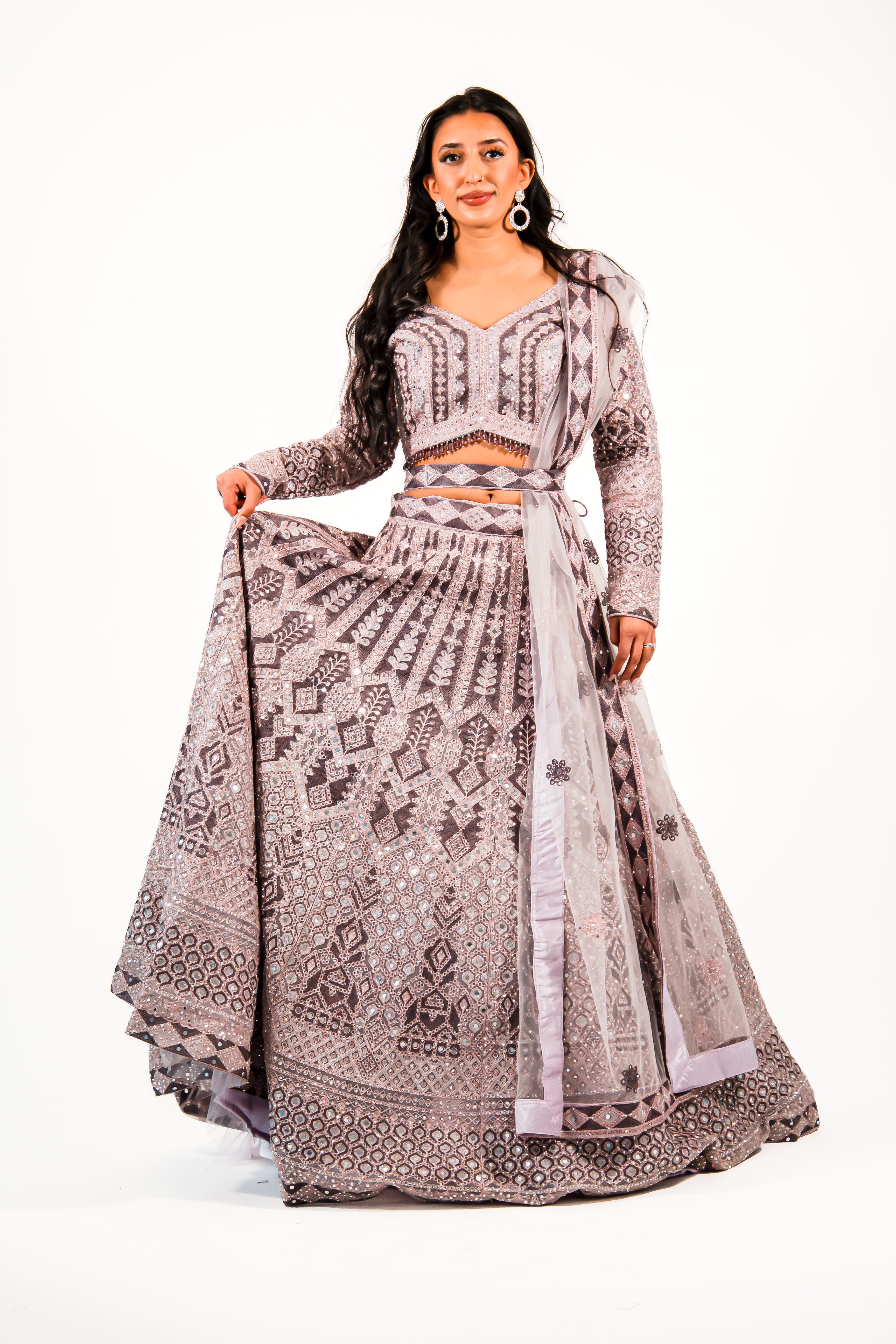 PURPLE VAANI LENGHA