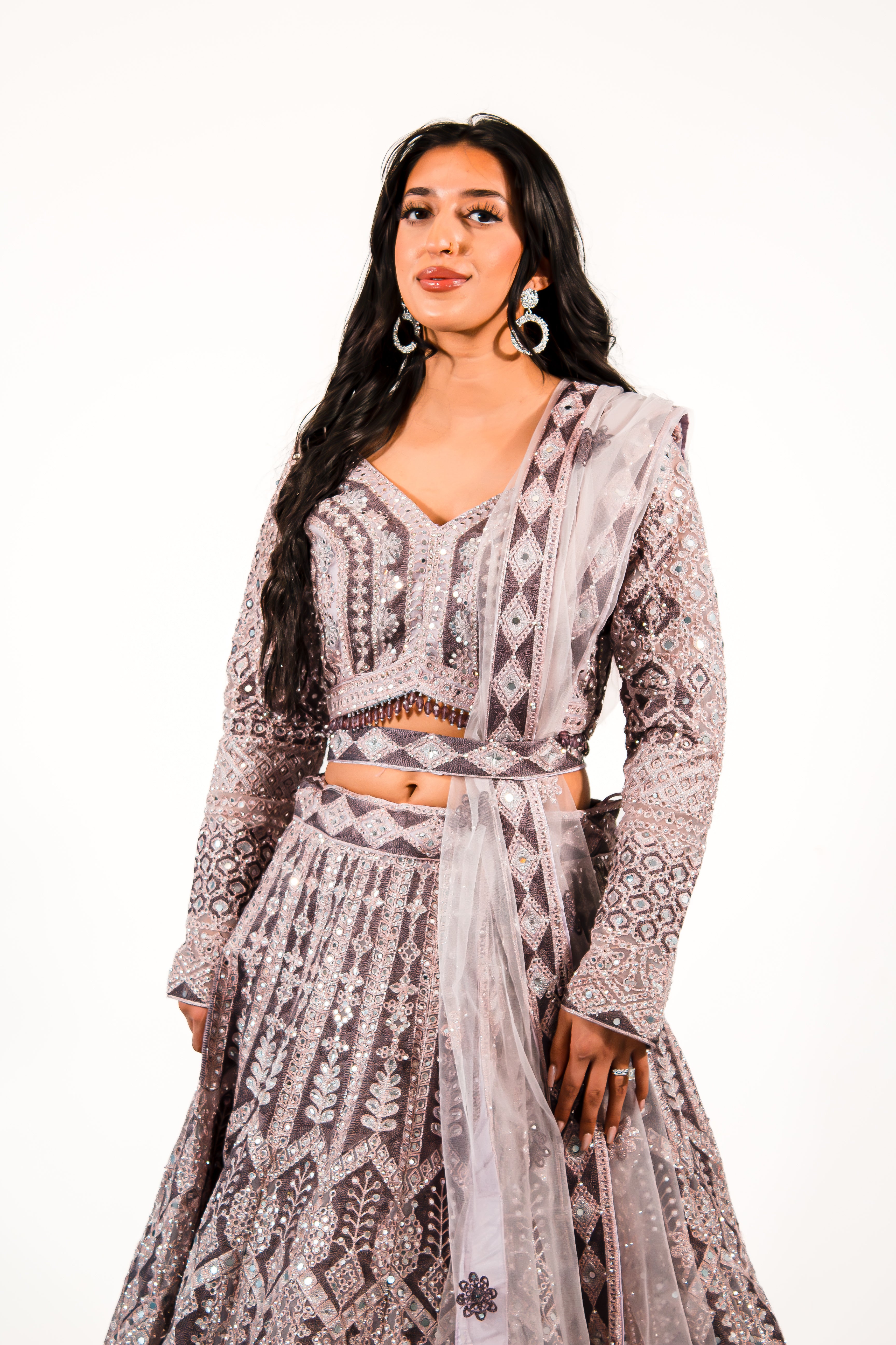 PURPLE VAANI LENGHA