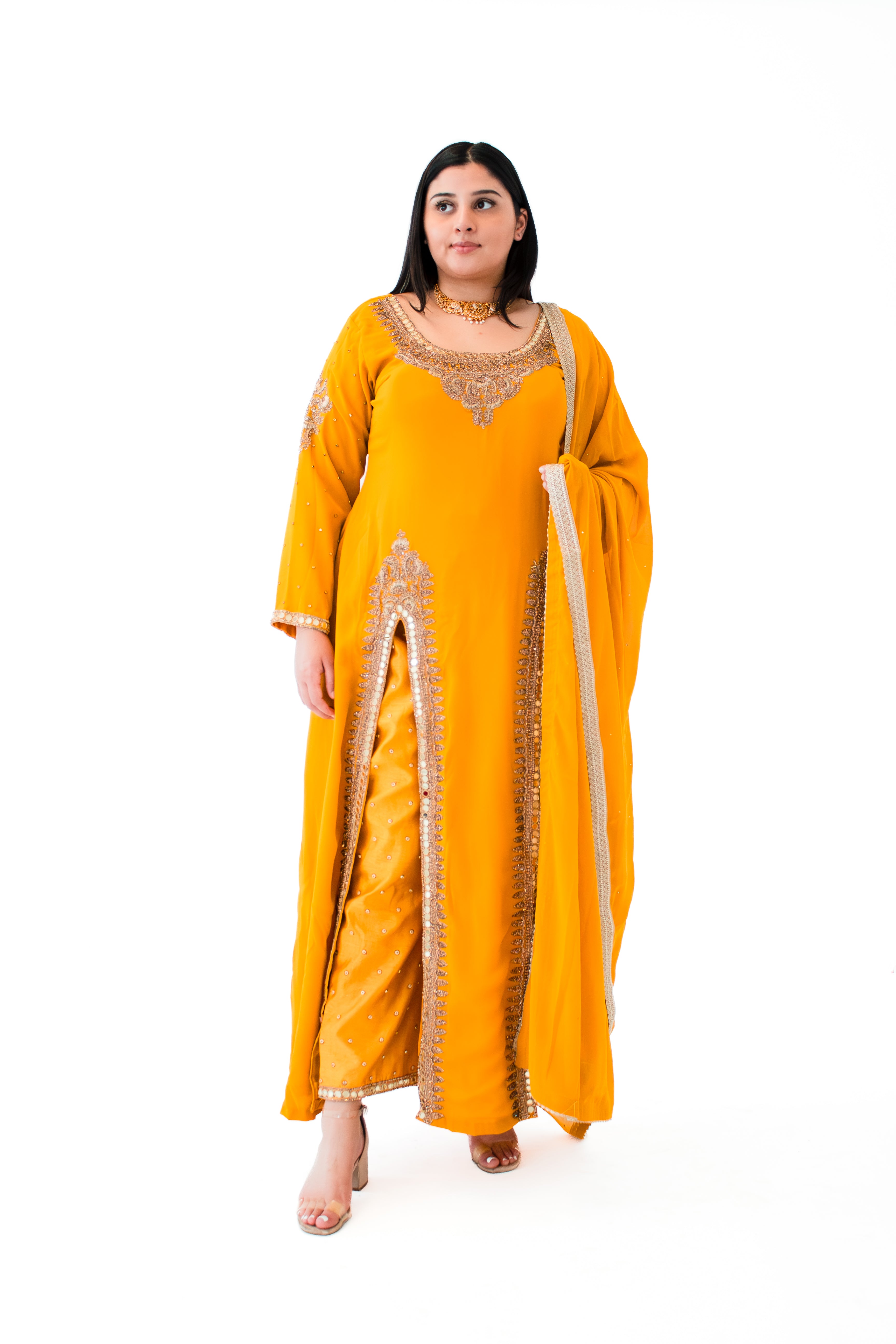 YELLOW NOOR SUIT