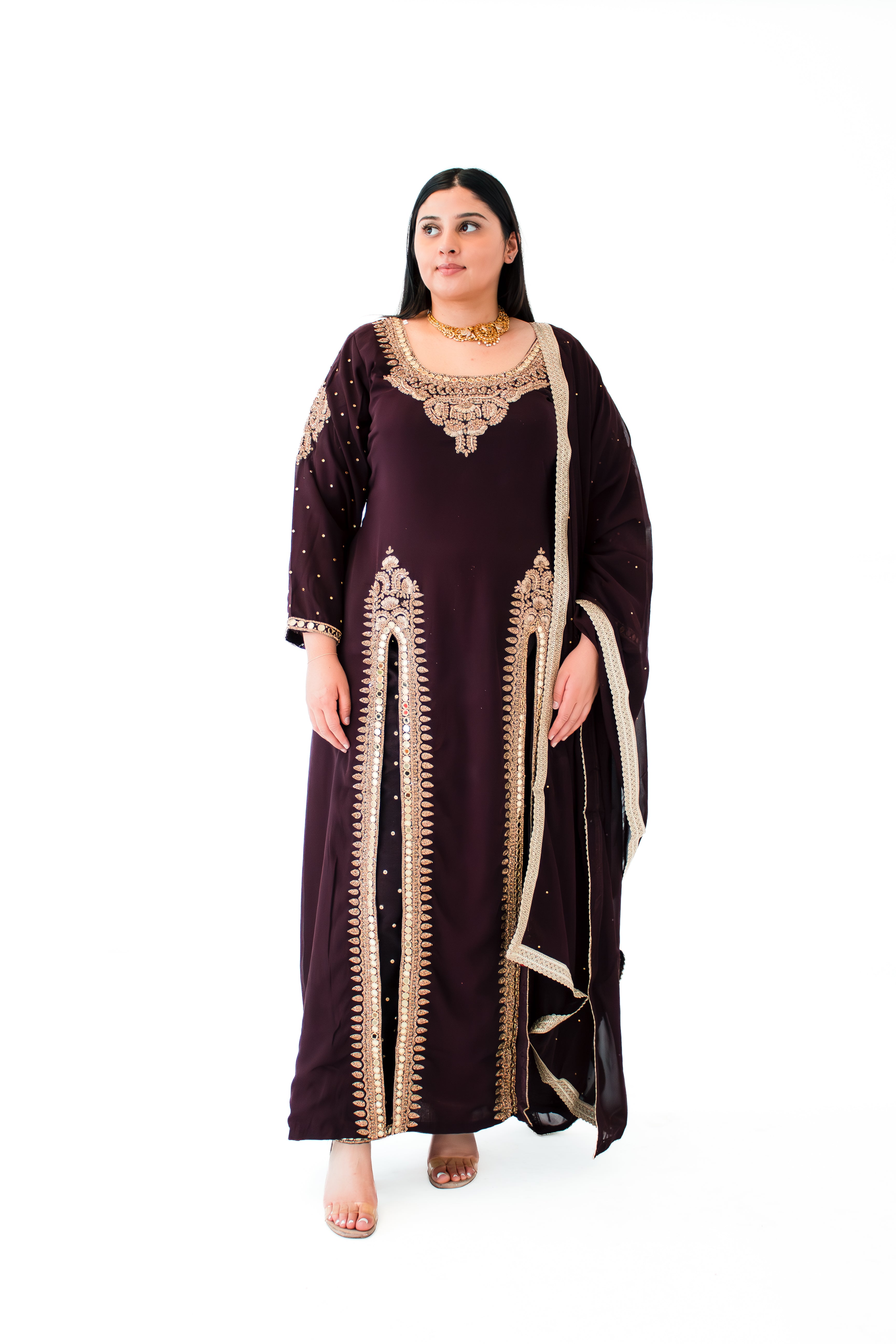 PURPLE NOOR SUIT