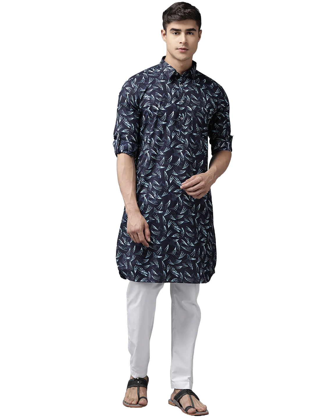 PRINTED AZAAN KURTA