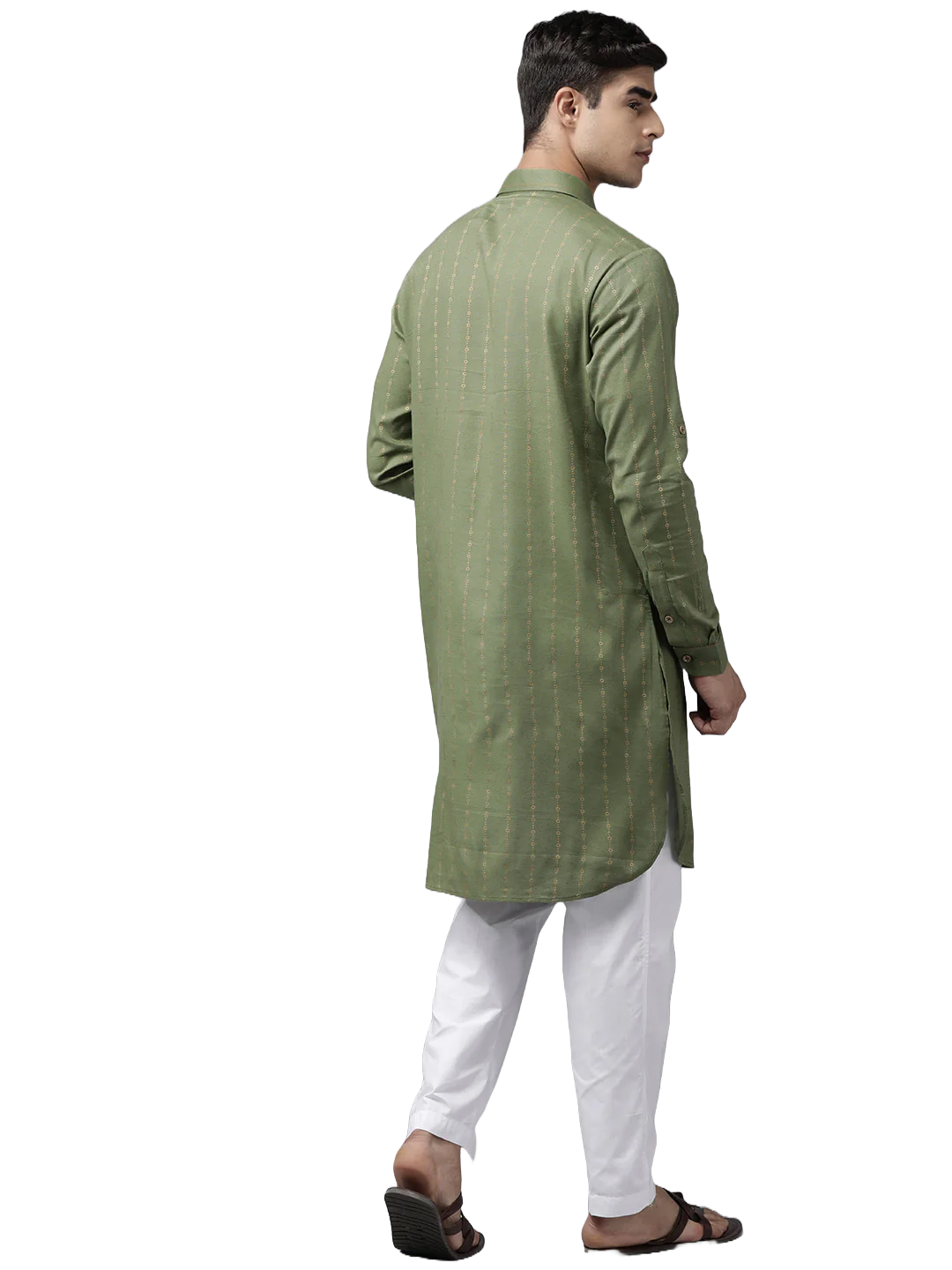 GREEN VEER KURTA