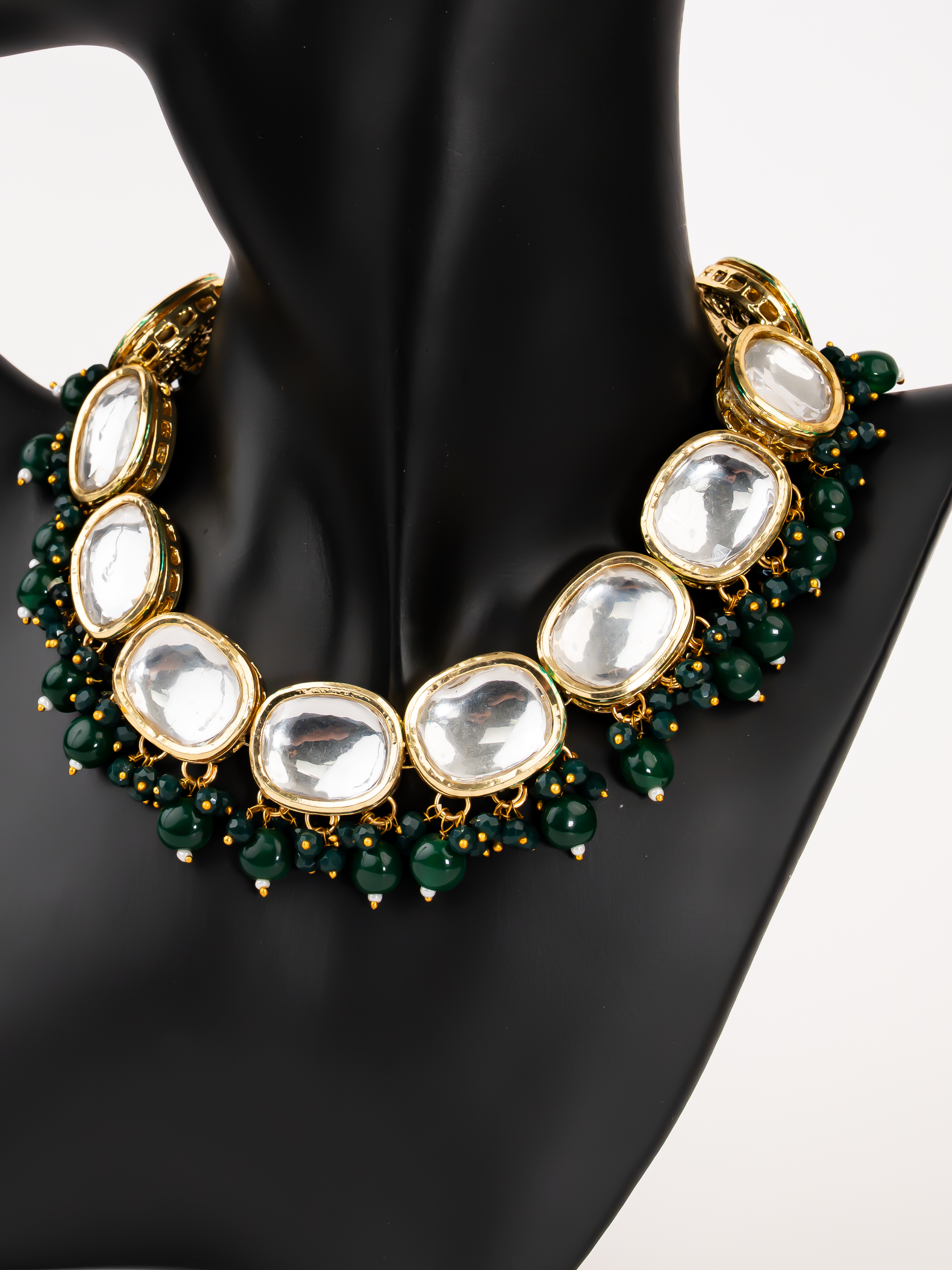 GREEN ELARA NECKLACE SET