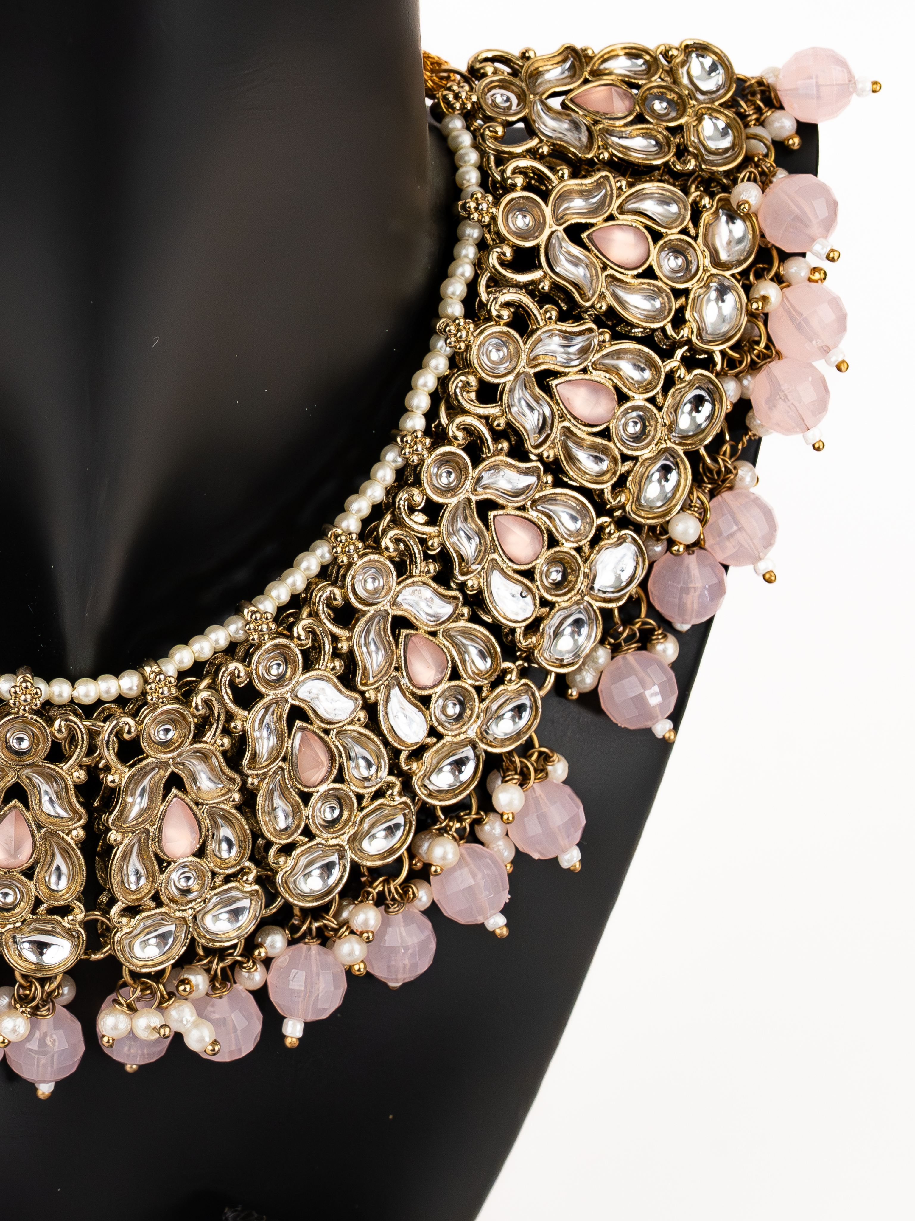 PINK SAHA NECKLACE SET