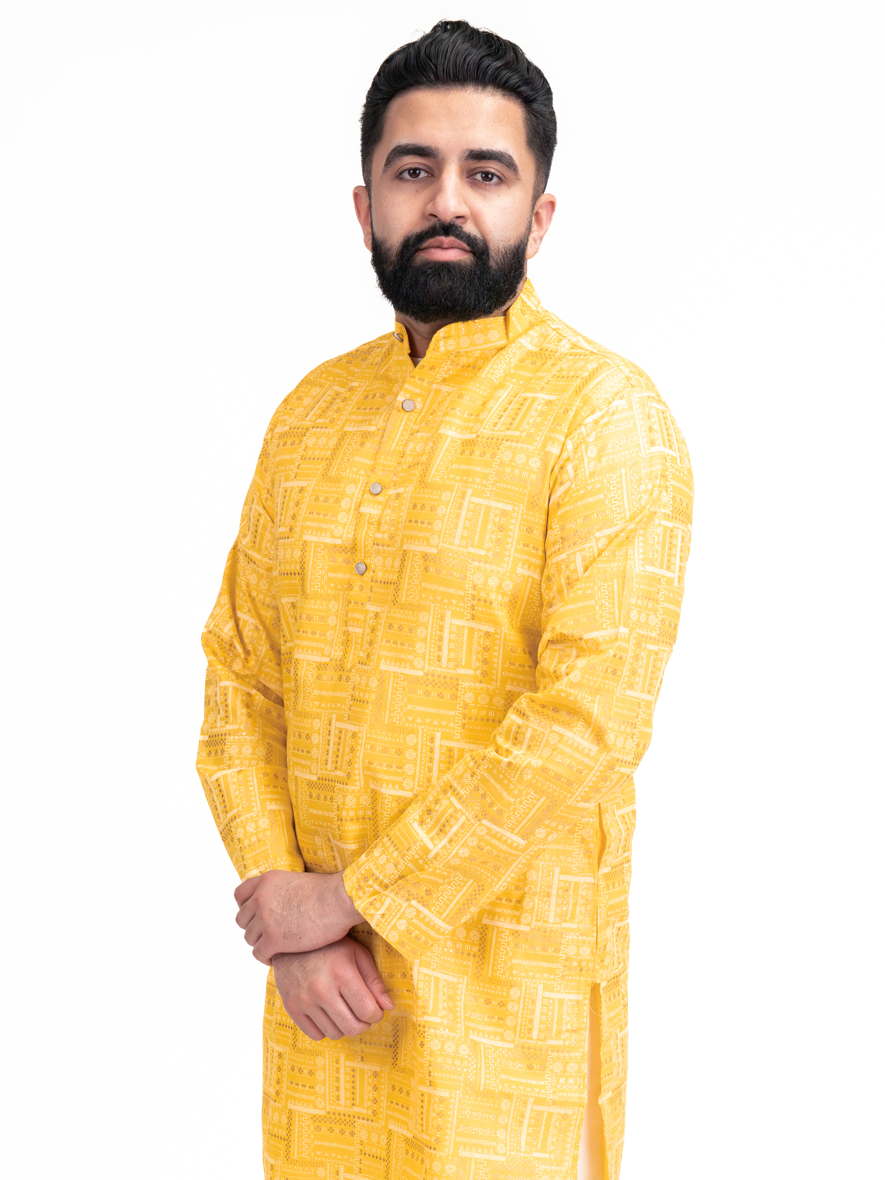 YELLOW VIRAT KURTA