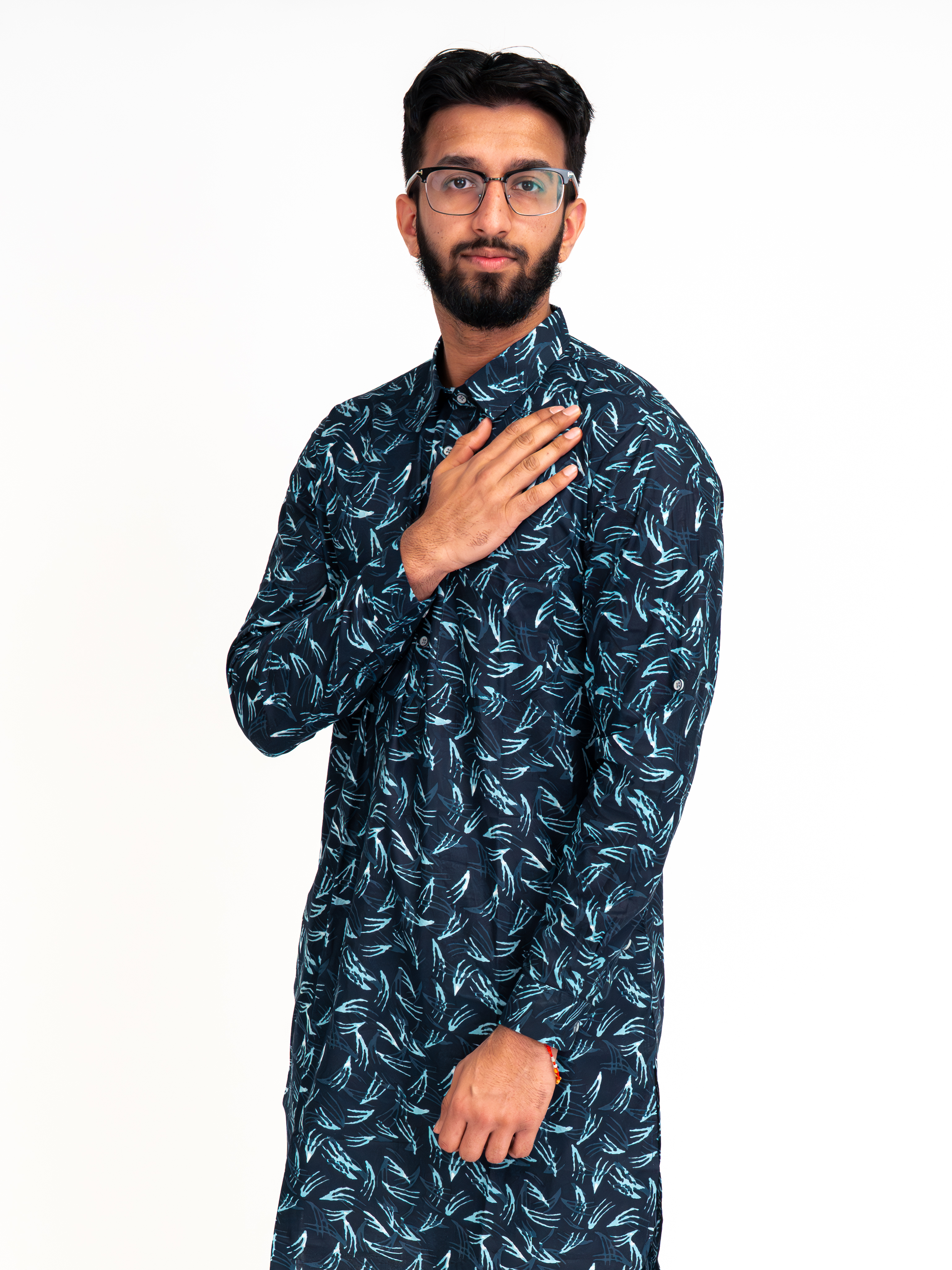 PRINTED AZAAN KURTA