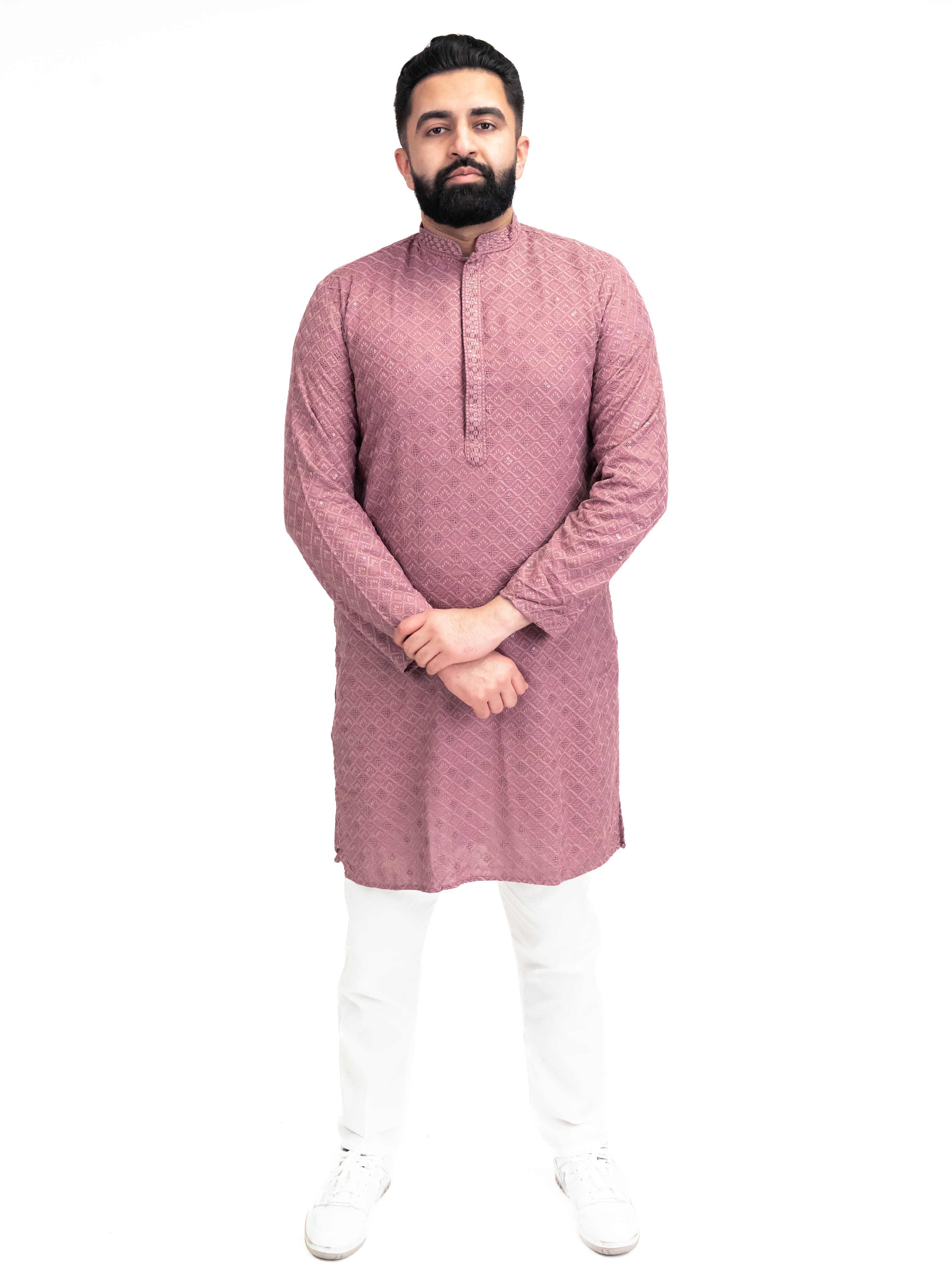 MAGENTA SAMAR KURTA