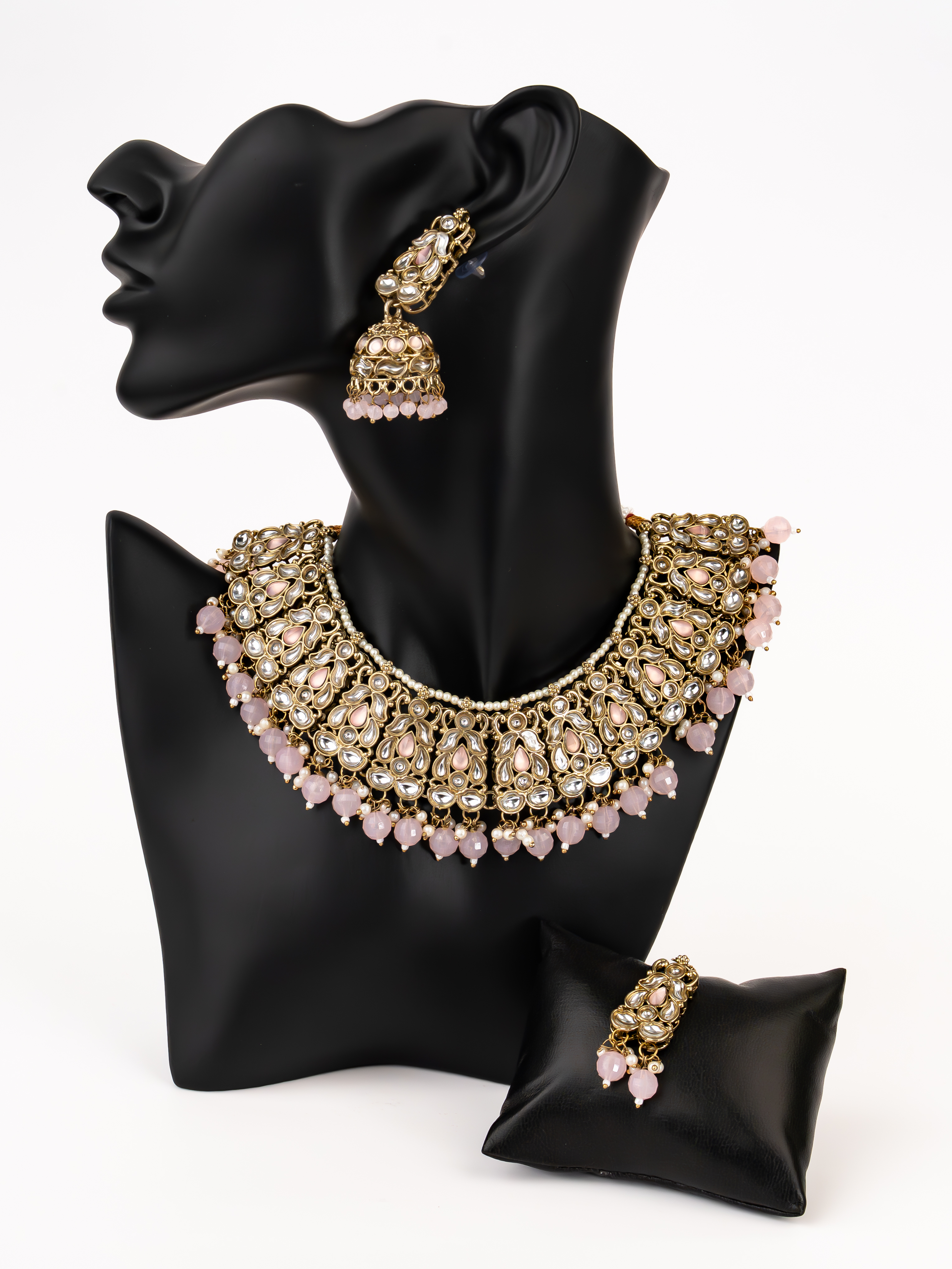PINK SAHA NECKLACE SET