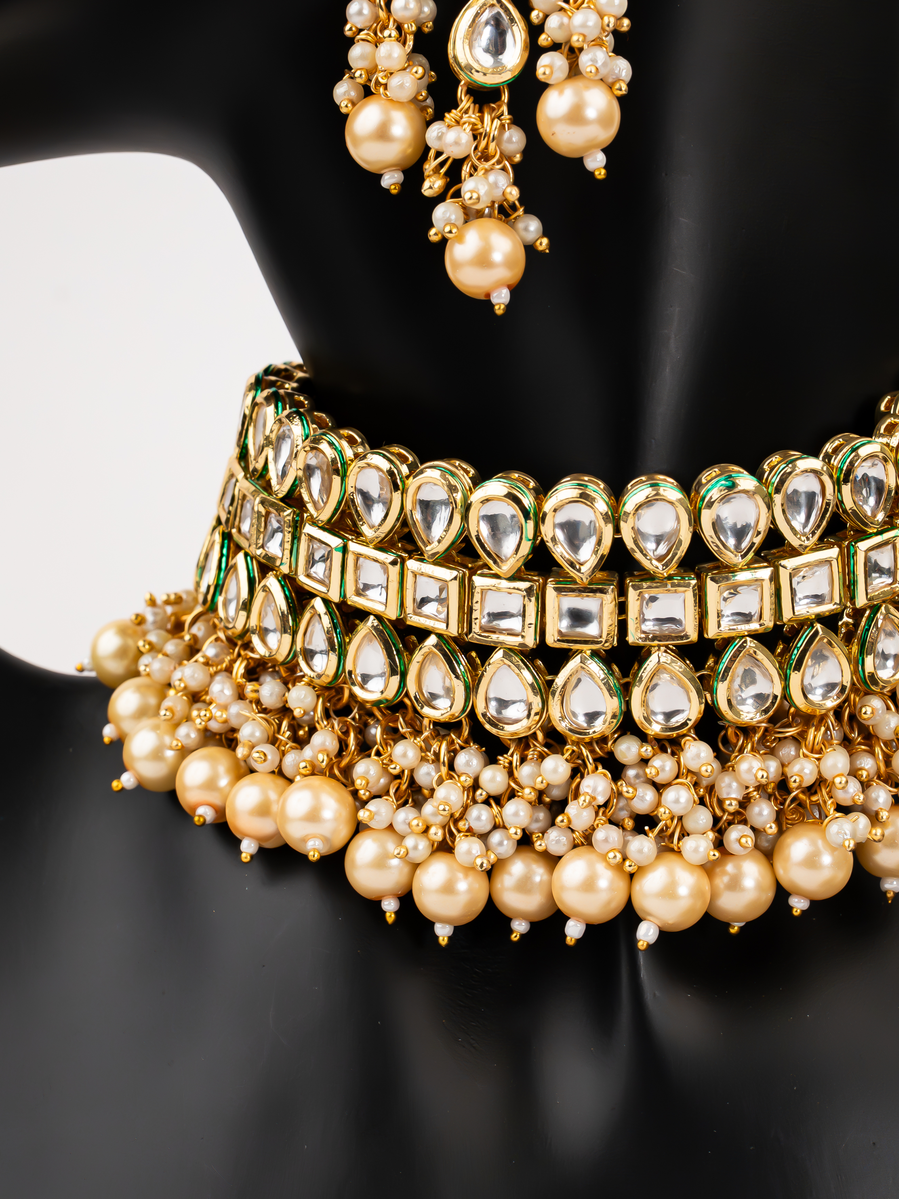 GOLD AYLA NECKLACE SET