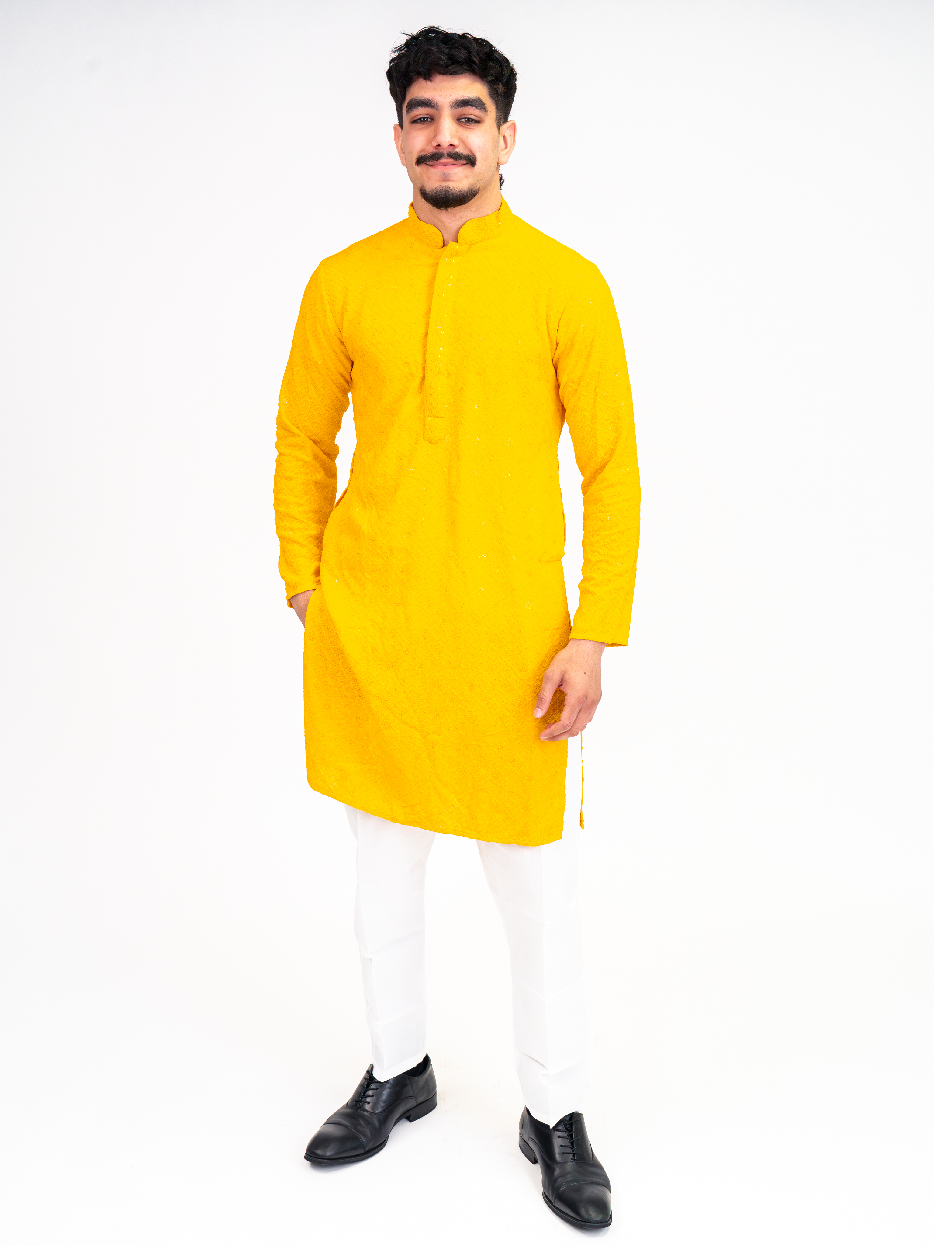 YELLOW SAMAR KURTA