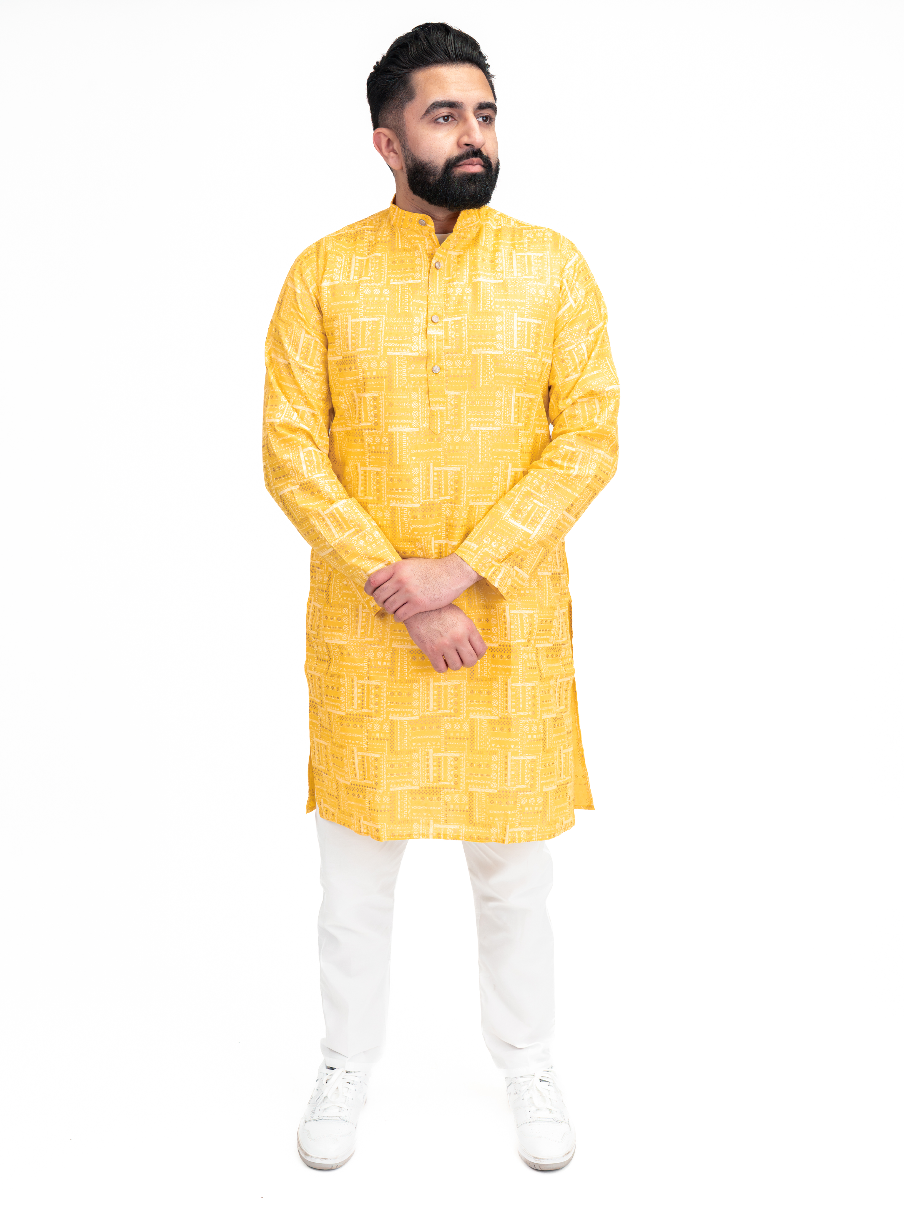 YELLOW VIRAT KURTA