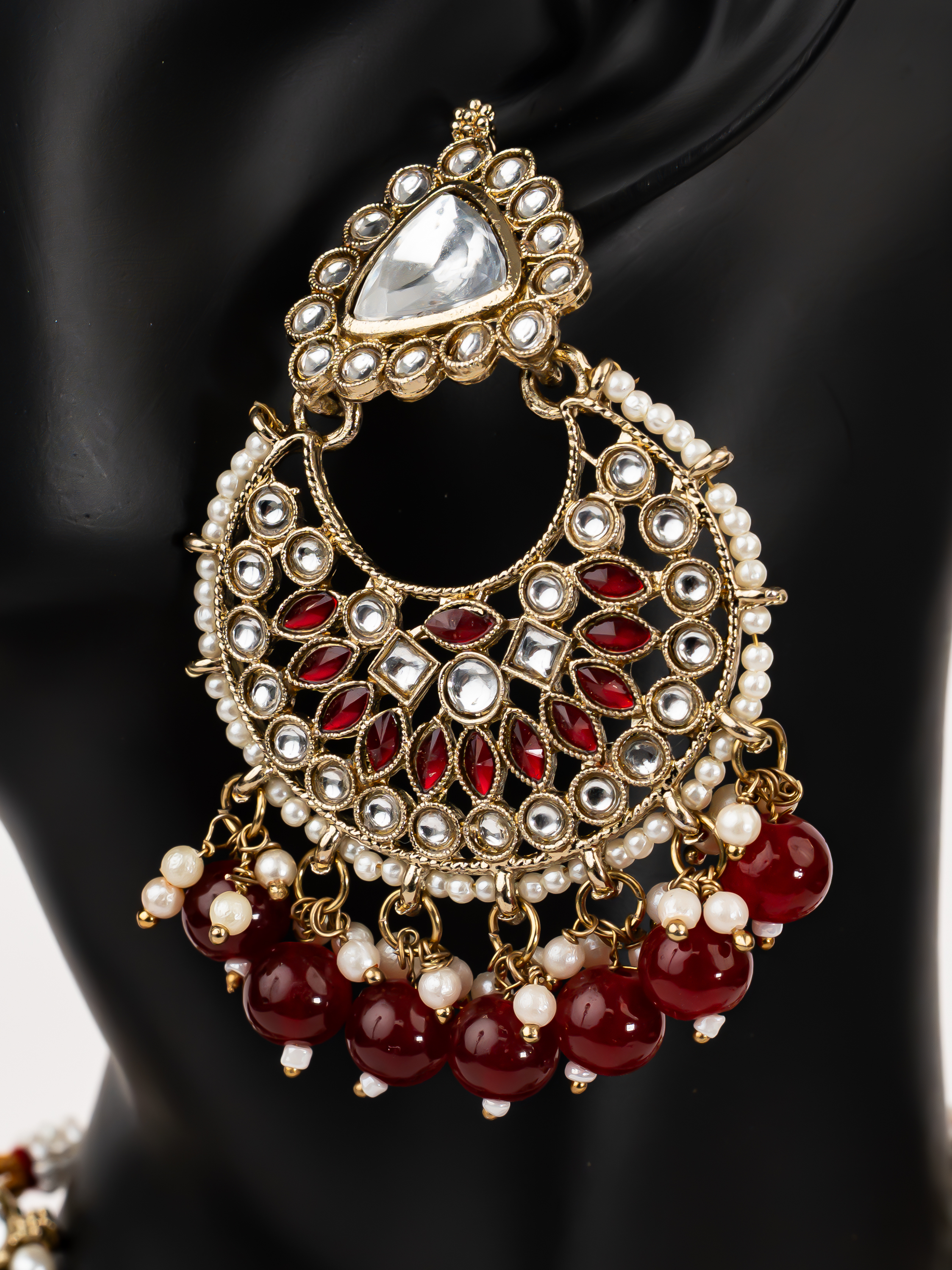 RED SANYA NECKLACE SET