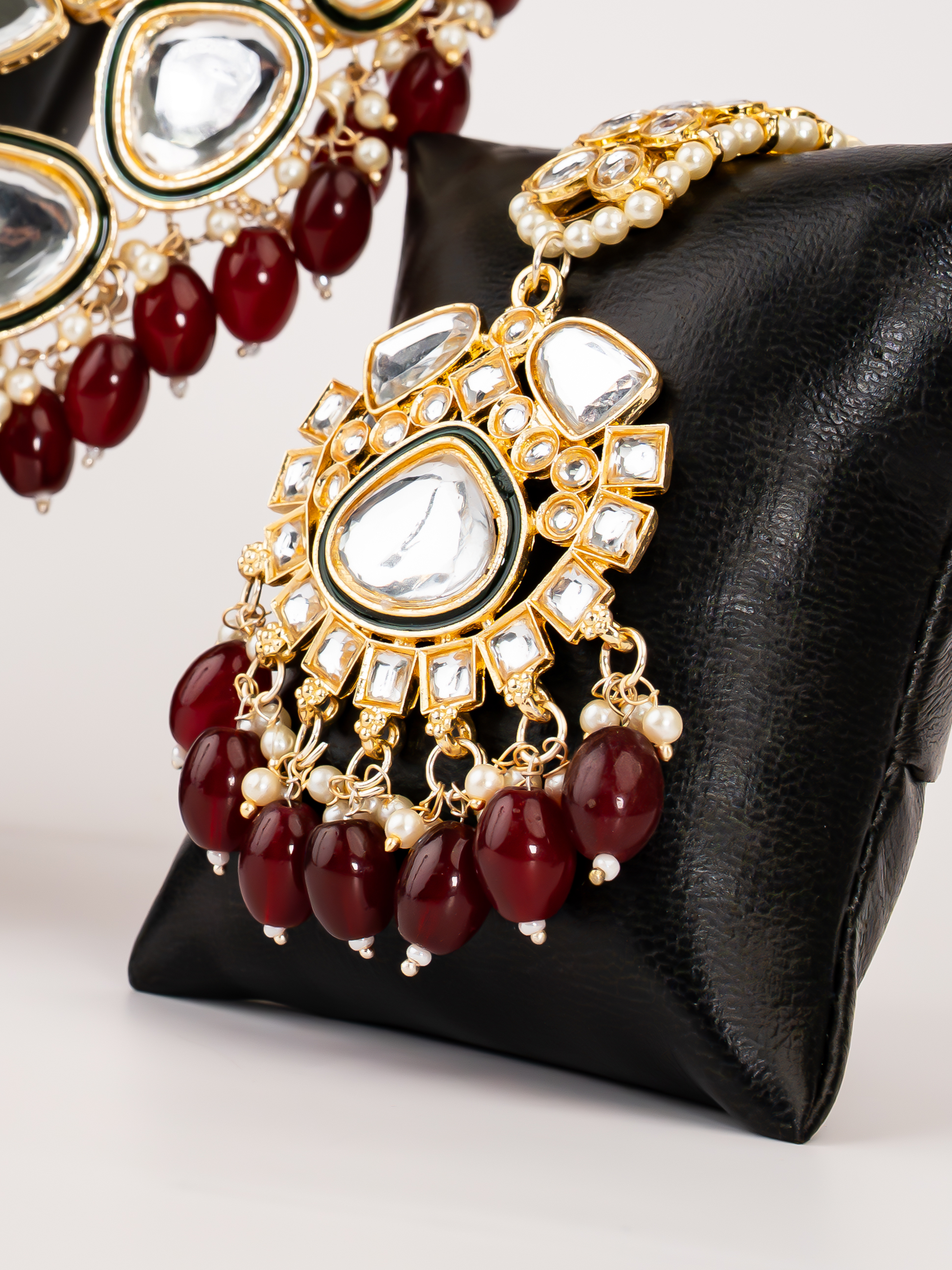 RED SOPHIA NECKLACE SET