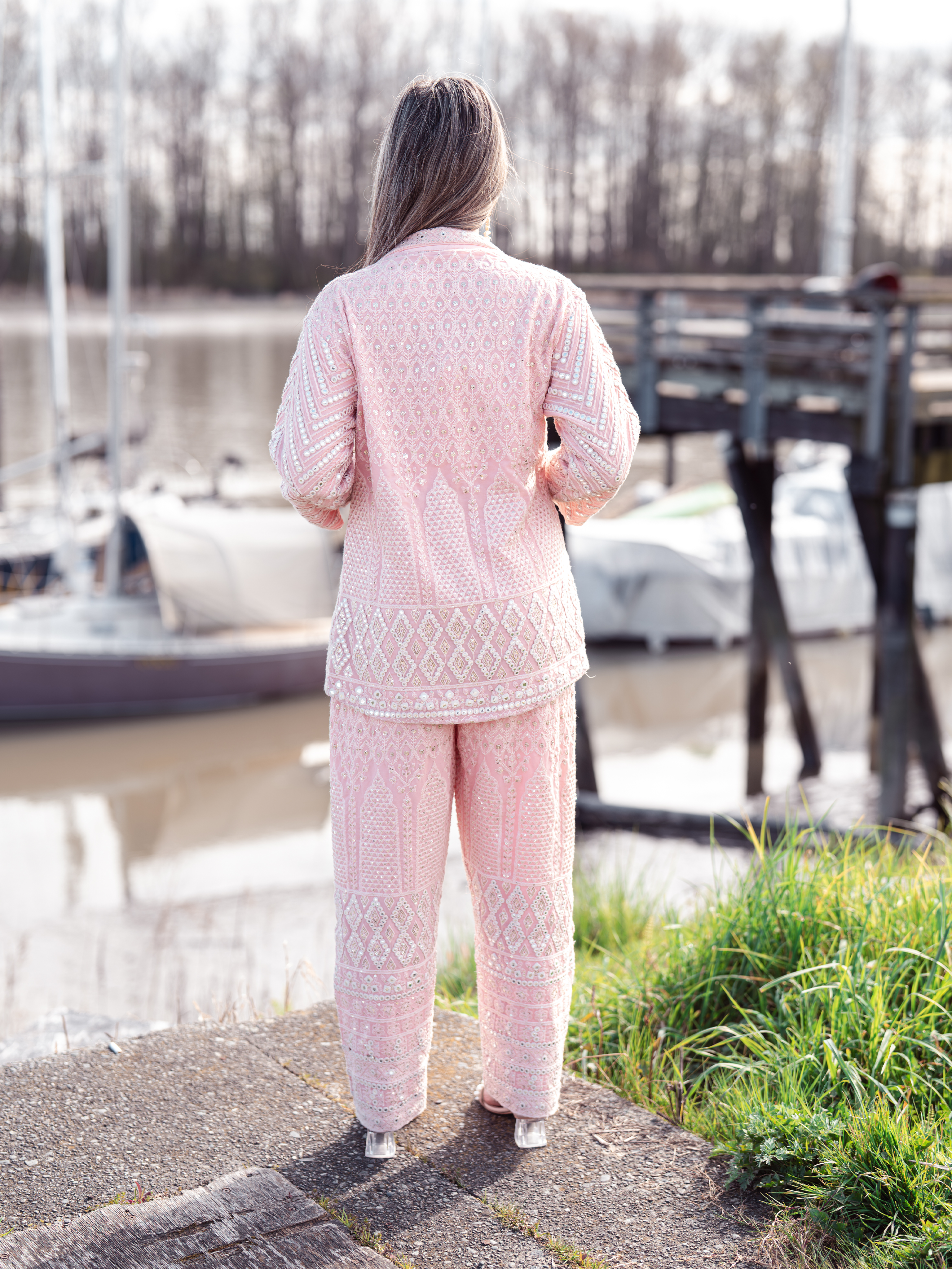 Pink Cassia Suit