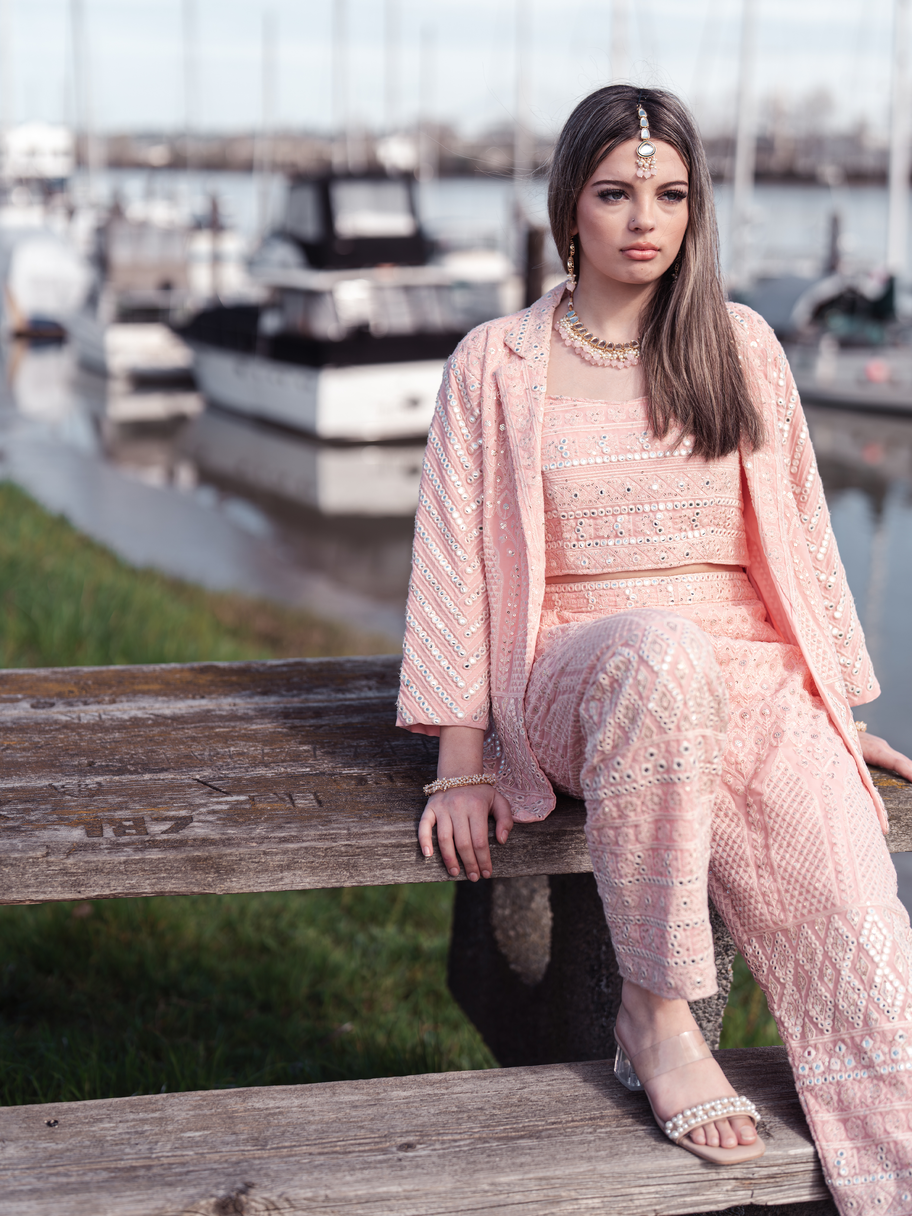 Pink Cassia Suit