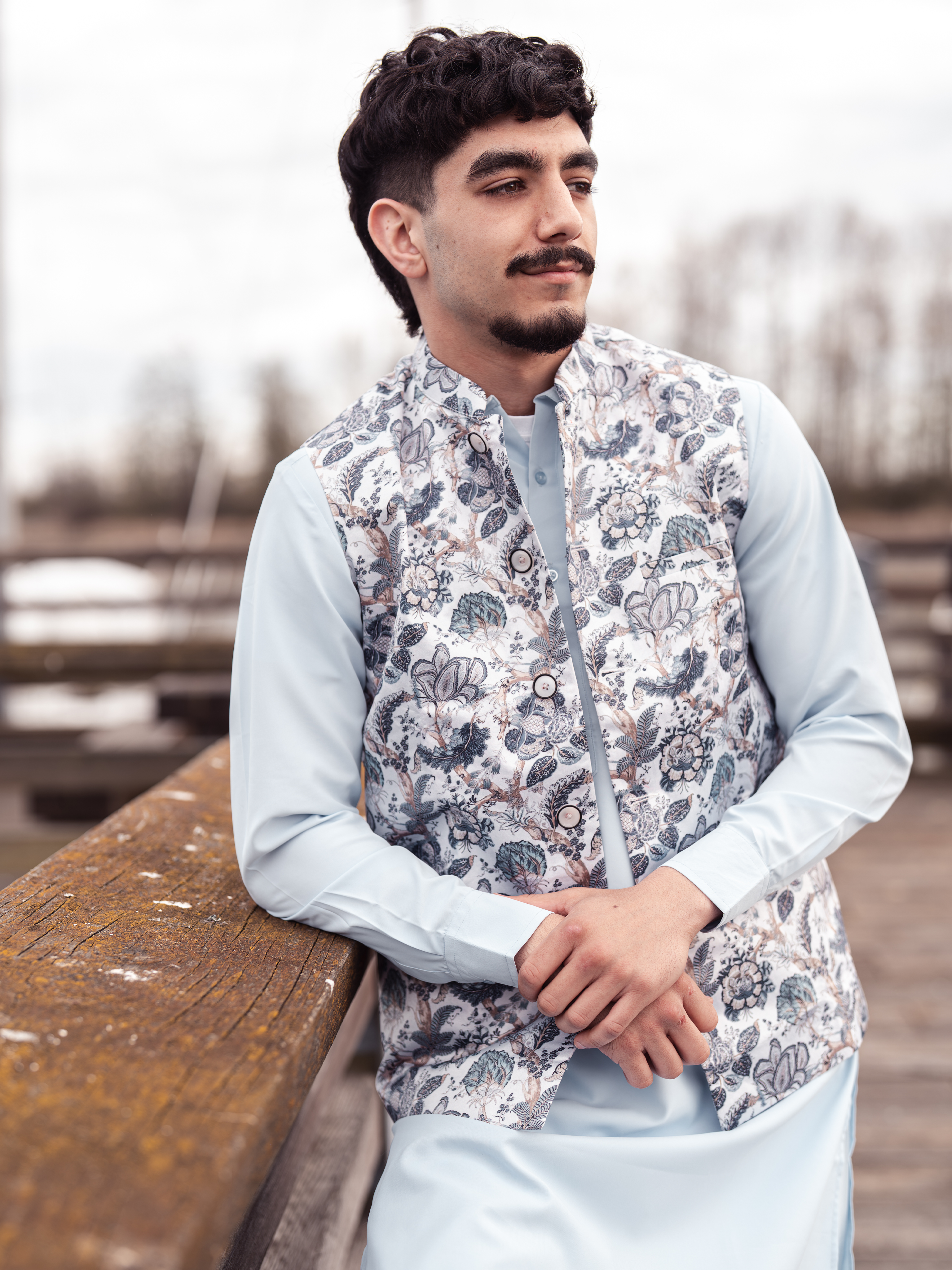 Aidan Printed Vest