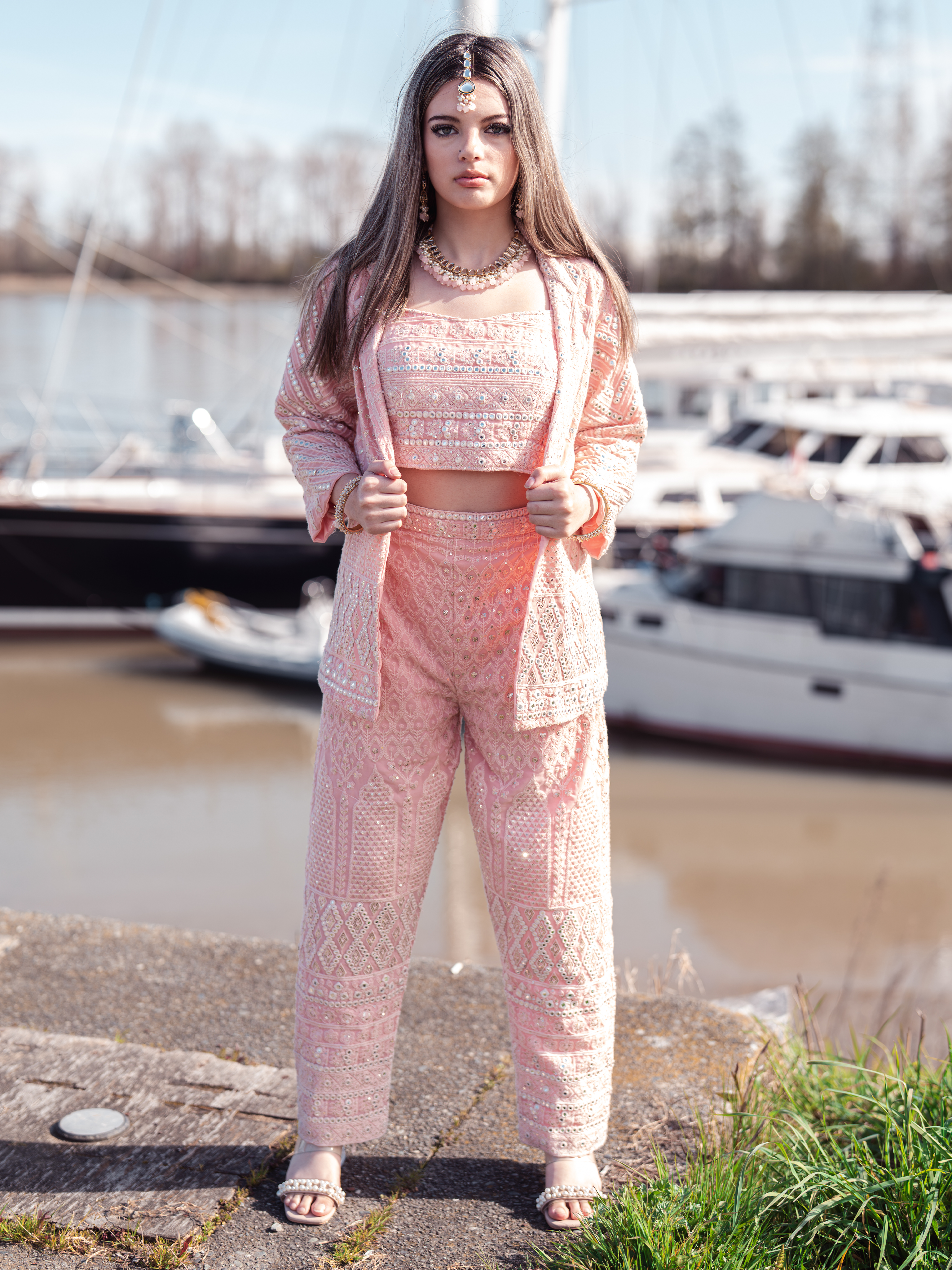 Pink Cassia Suit