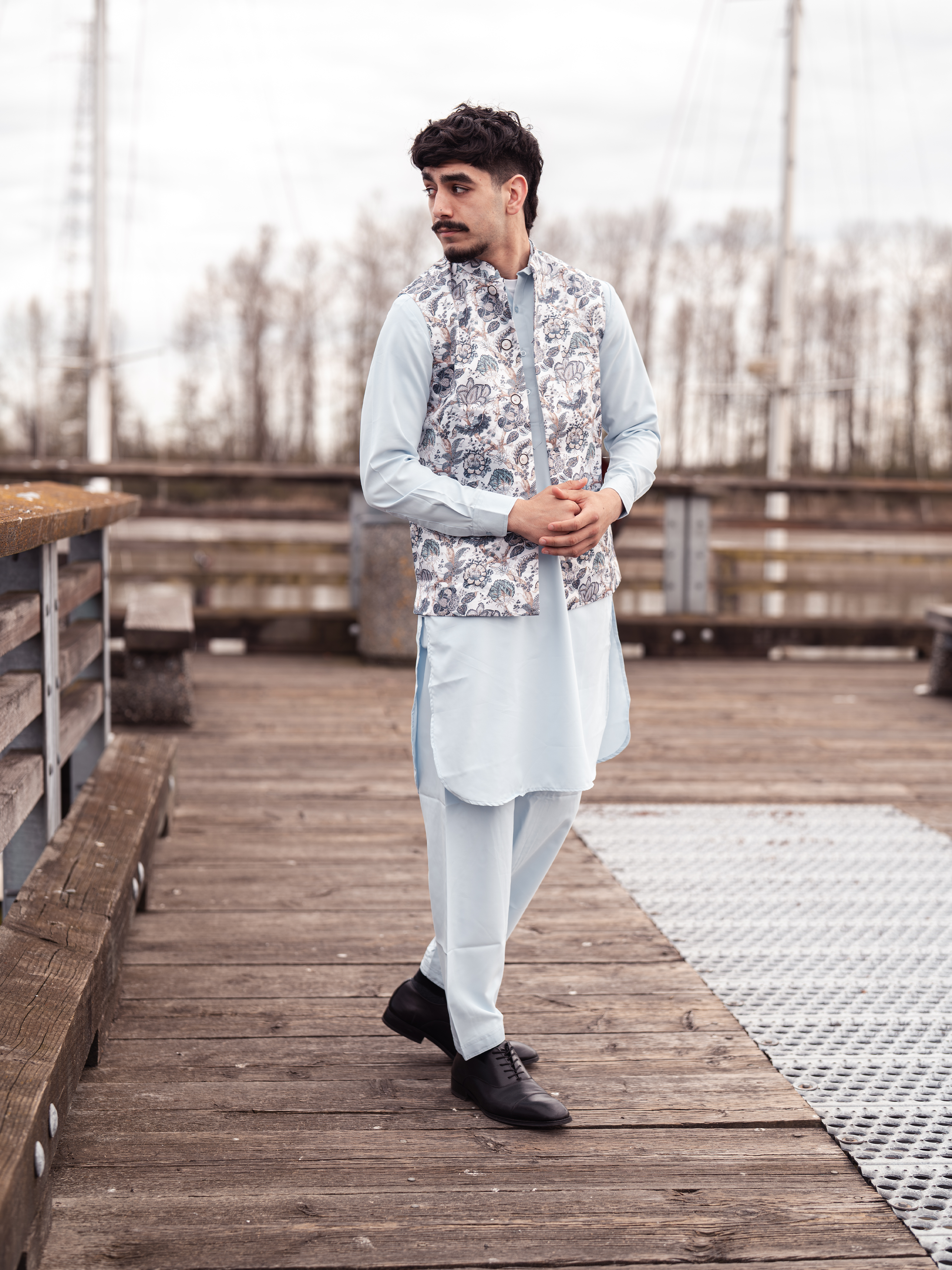 Aidan Printed Vest