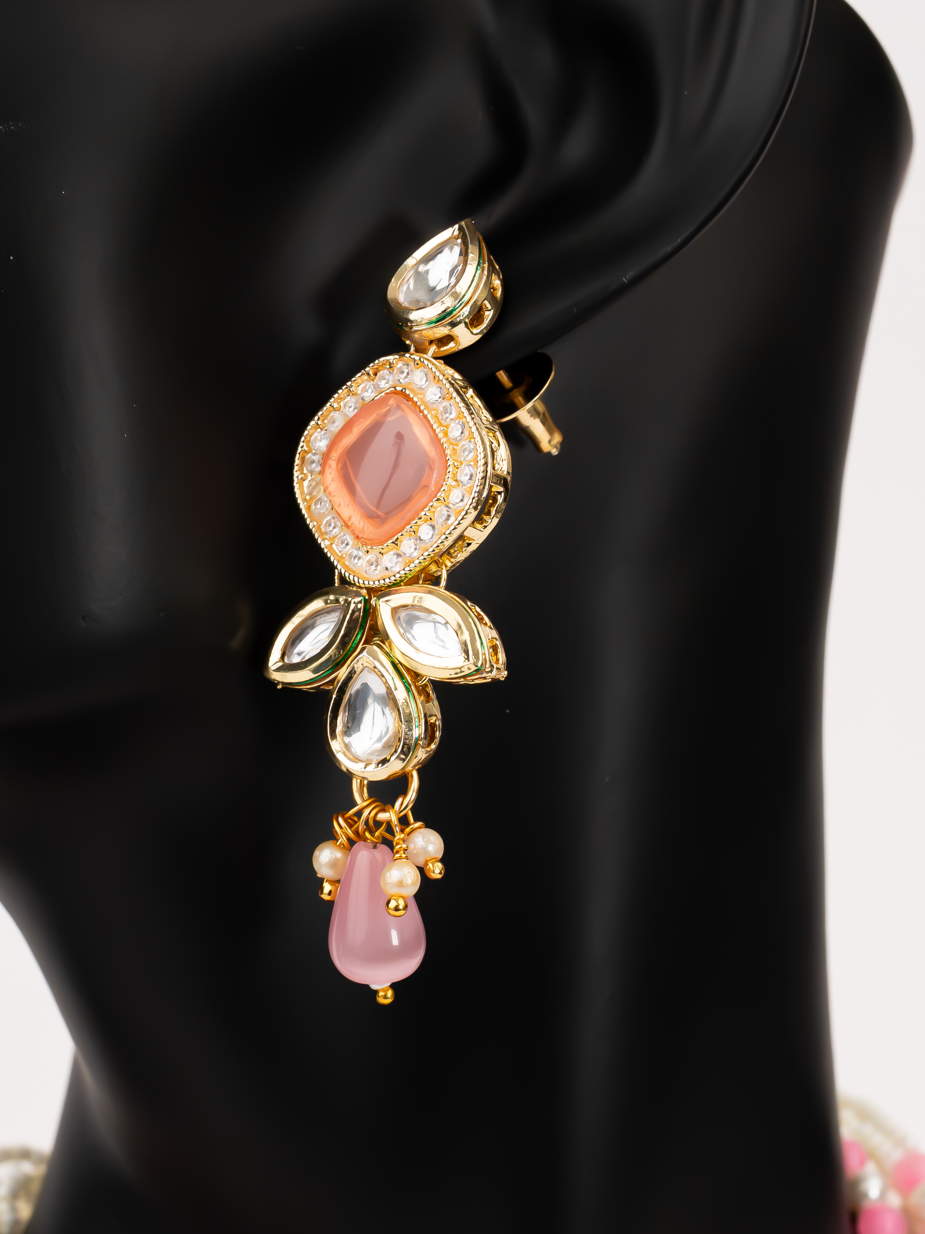 PINK IMAN NECKLACE SET