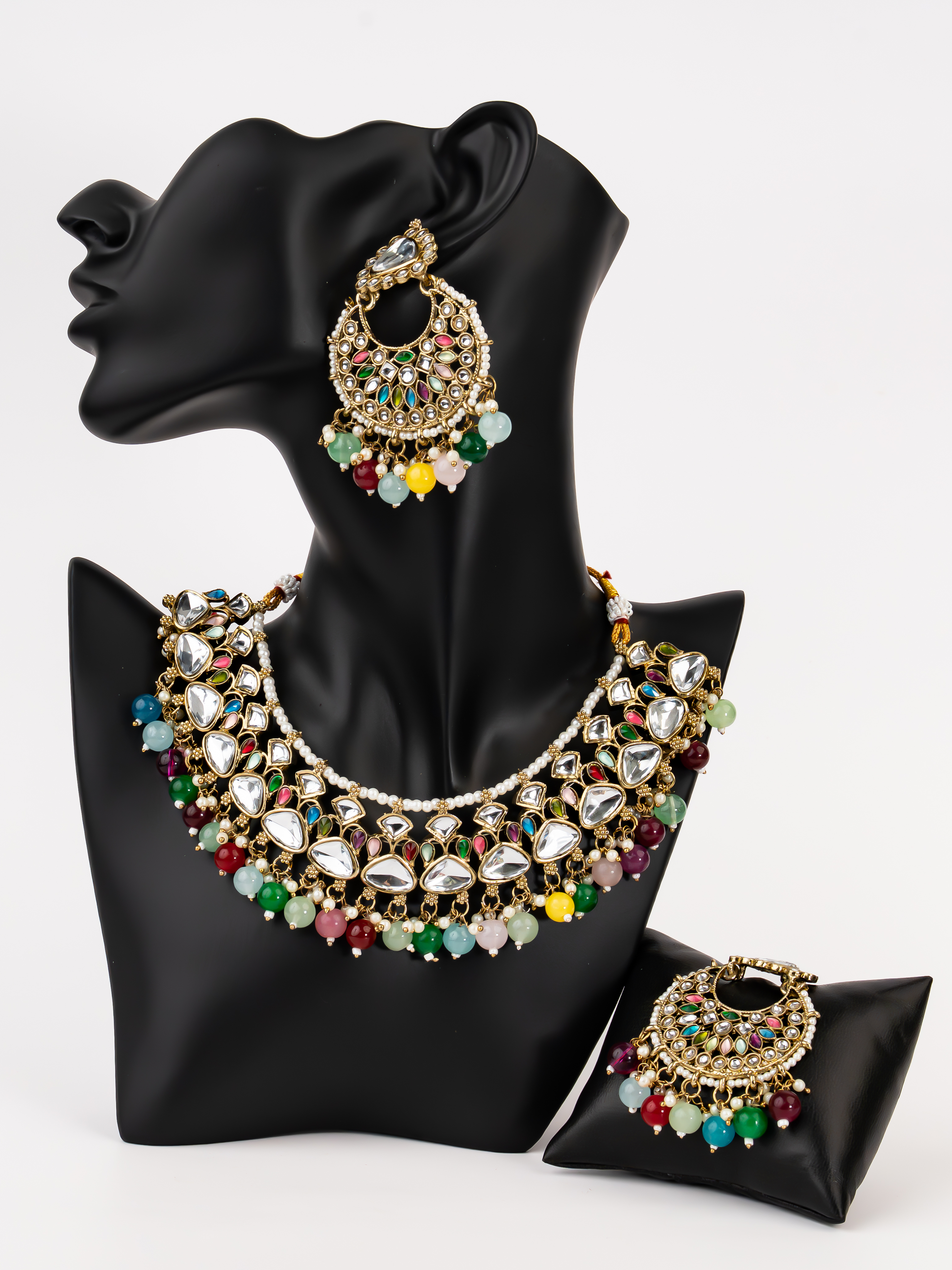 MULTI COLOUR SANYA NECKLACE SET