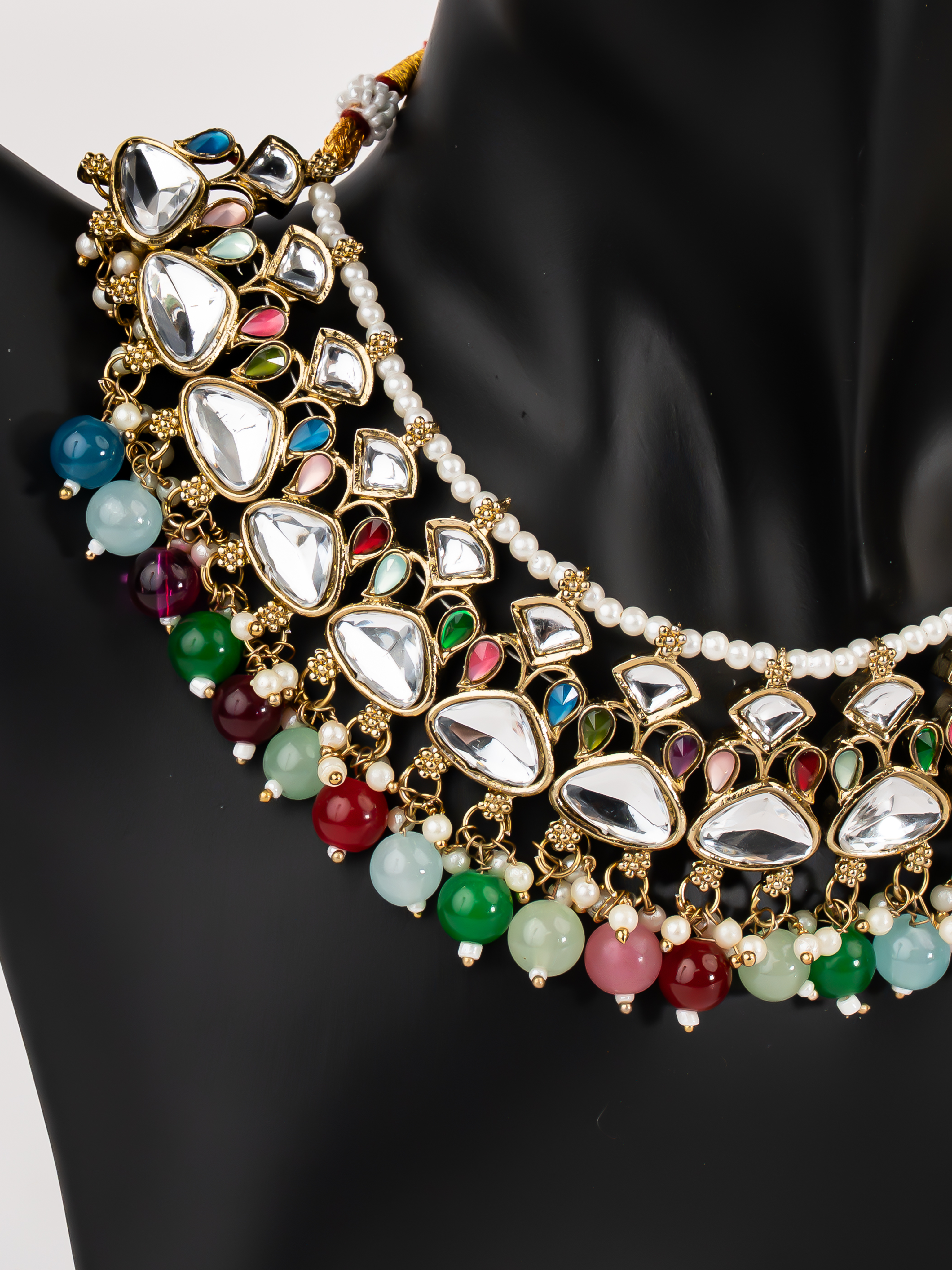 MULTI COLOUR SANYA NECKLACE SET
