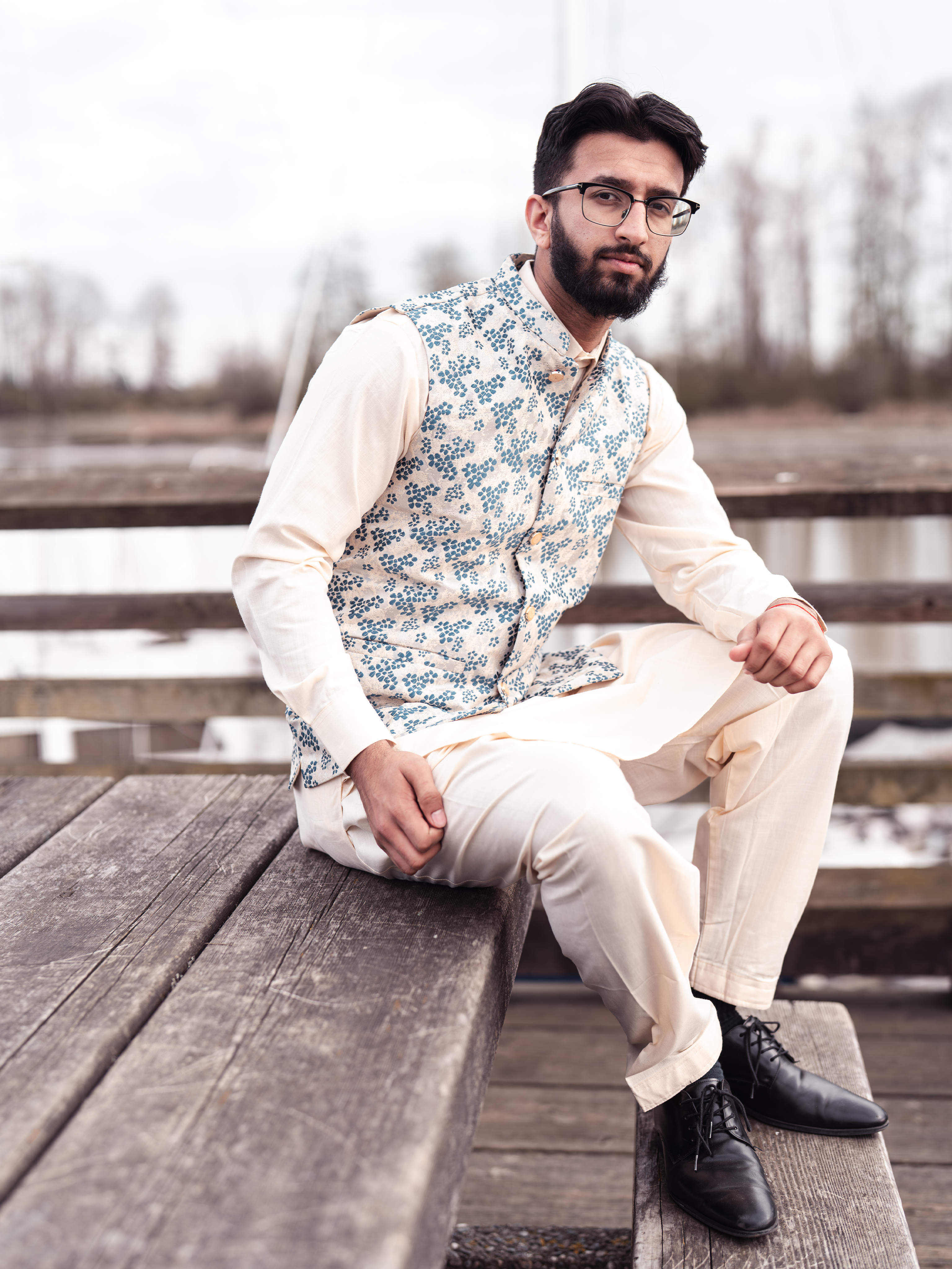 Noah Printed Vest