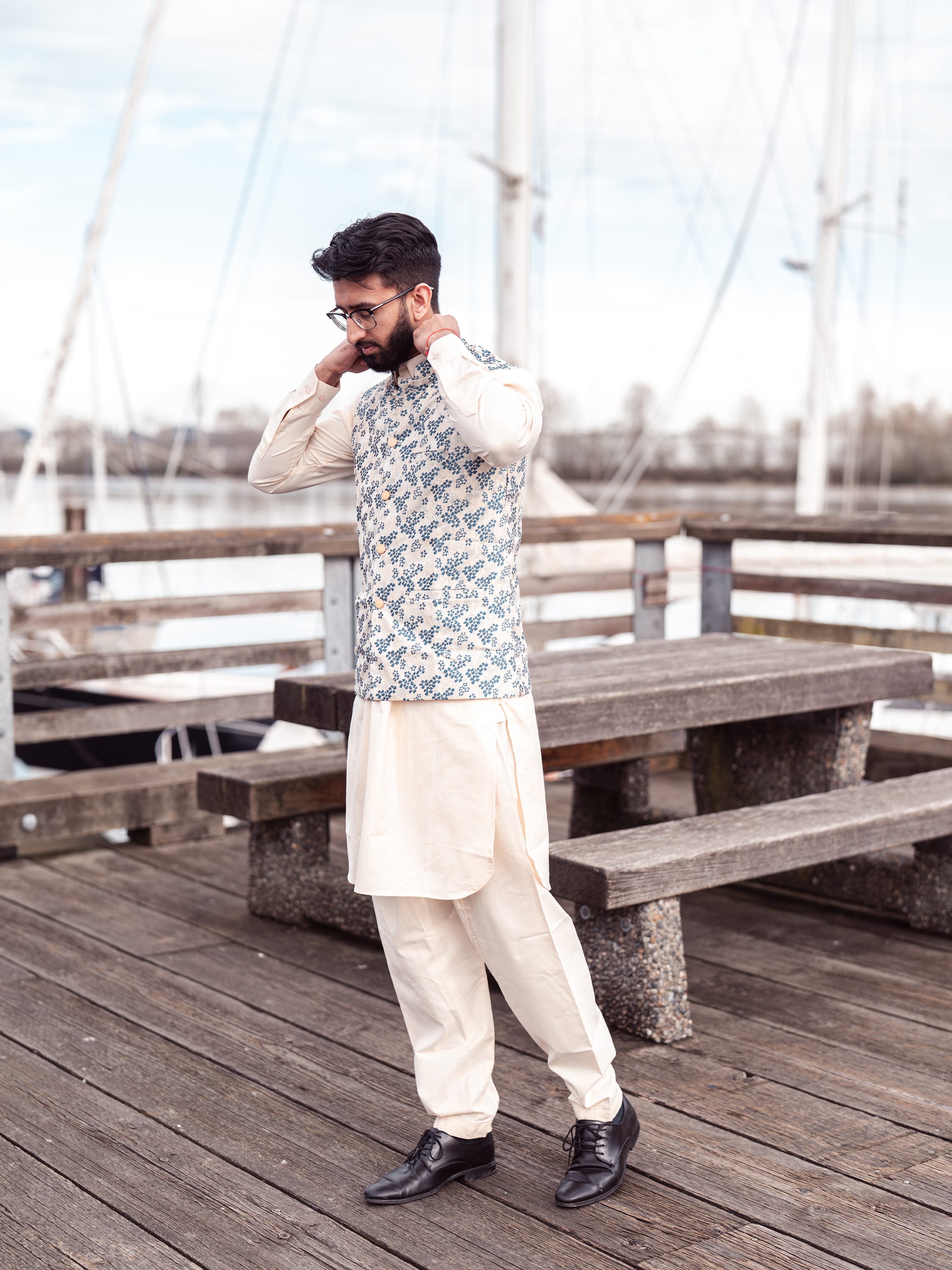 Noah Printed Vest